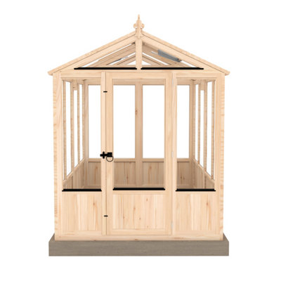 Shire Holkham 8x6 Wooden Apex Greenhouse - 3
