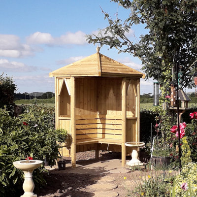 Shire Honeysuckle Corner Arbour - 6