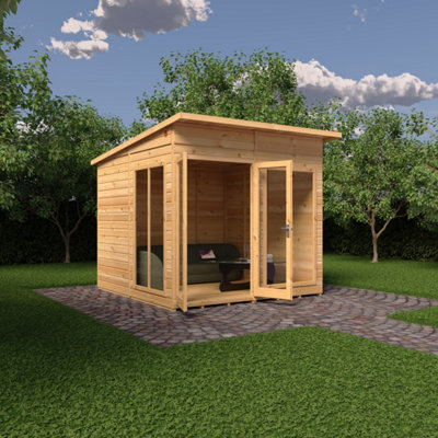 Shire Lela Summerhouse 8x8 ft with double doors
