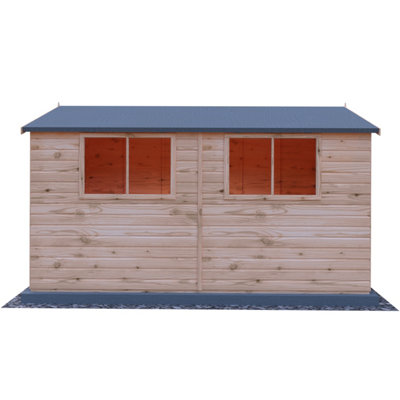 Shire Lewis 12x8 Shiplap Single Door Shed - 4