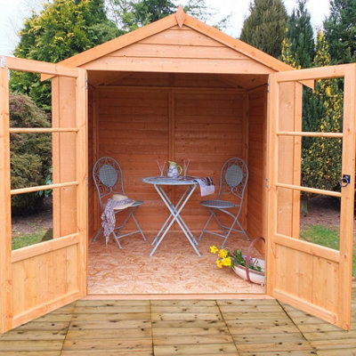 Shire Oatland 6x6 Apex Overlap Wooden Summer house