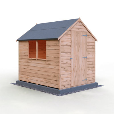Shire Overlap 7x5 Single Door Value Shed with Window