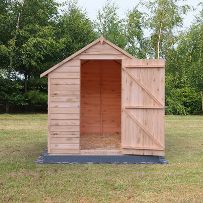 Shire Overlap 8x6 Single Door Value Shed with Window - 3