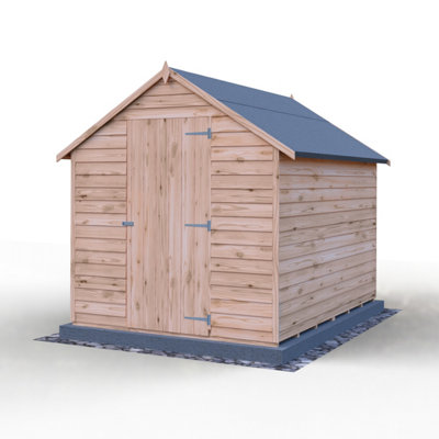 Shire Overlap 8x6 Single Door Value Shed with Window - 4
