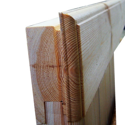 Shire Peckover 8x8 Log Cabin 19mm Logs - 5