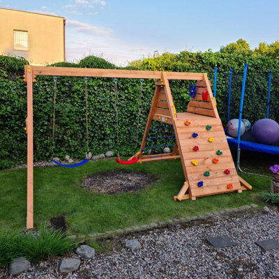 Shire Spider King Teak painted with climbing ramp