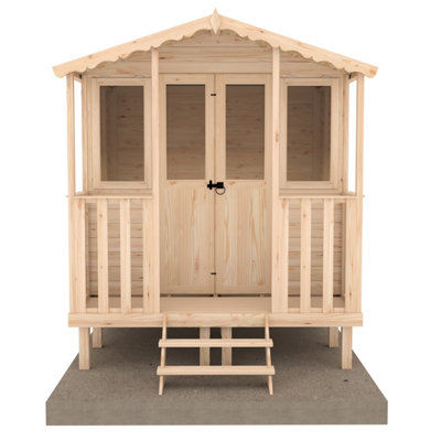 Shire Thornham Beach hut Style Summerhouse