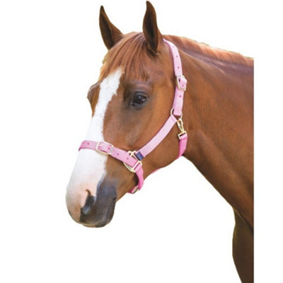 Shires Adjustable Horse Headcollar Pink (X Full) Price Comparisons | Compare The Build