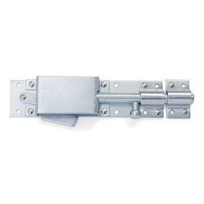 Shires Auto Door Bolt Silver (One Size)