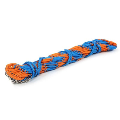 Shires Deluxe Horse Hay Net Blue/Orange (40in)