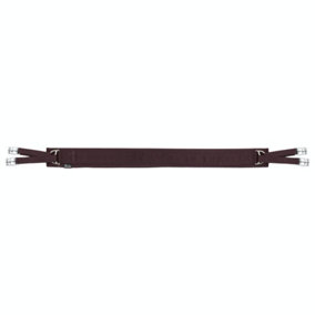 Shires Humane Webbed Horse Girth Brown (58in)