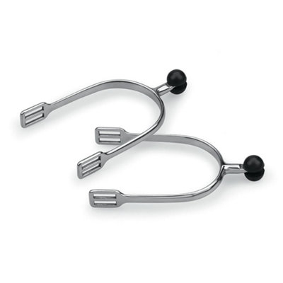 Shires Mens Plastic Roller Ball Spurs Silver (30mm) Price Comparisons | Compare The Build