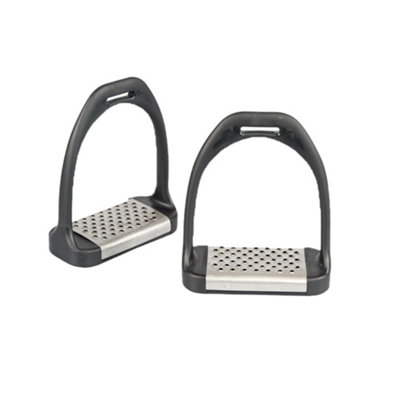 Shires Metal Horse Stirrups Black (4.75in) Price Comparisons | Compare The Build