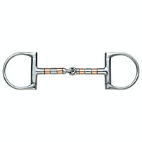 Shires Mouth Dee Jointed Horse Bit Silver (5.5in)