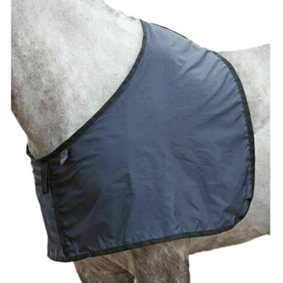 Shires Satin Anti-Rub Horse Bib Navy (X Full) | DIY at B&Q