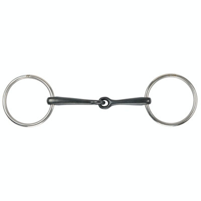 Shires Sweet Iron Jointed Horse Loose Ring Snaffle Bit Black (5in) Price Comparisons | Compare The Build