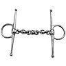 Shires Waterford Horse Full Cheek Snaffle Bit Silver (4.5in)
