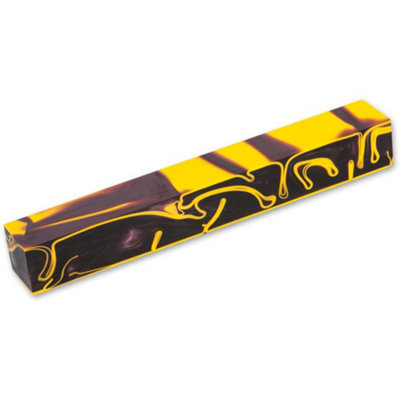Shockwave Acrylic Pen Blank - Acid Storm