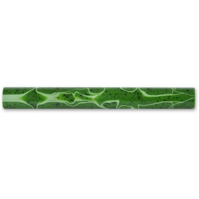 Shockwave Acrylic Pen Blank - Mottled Green