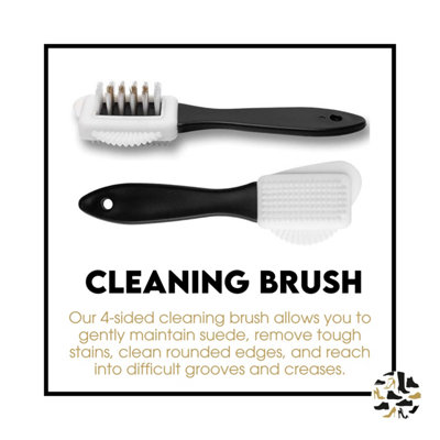 Suede & Nubuck Cleaning Kit By Care Guys: Hard-Wearing Crepe Brush With A Cleaning