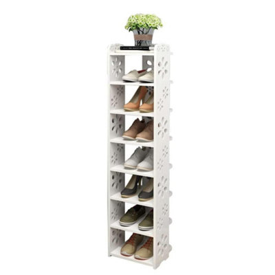 Shoe Rack 8 Tier, Shoe Storage Organizer 111 x 26 x 25cm