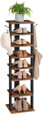Tall slim shoe storage cheap