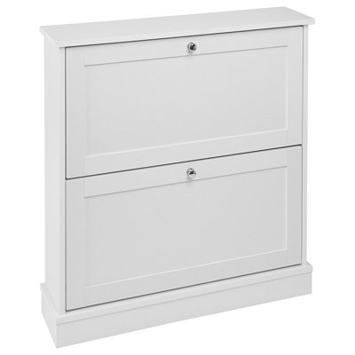 Shoe Storage Cabinet CHELAN White