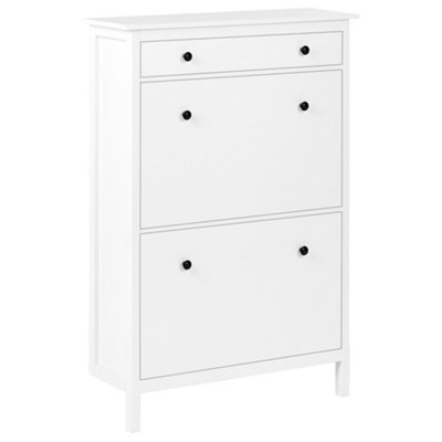 Shoe Storage Cabinet GIBSON White