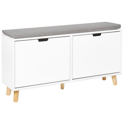 Shoe Storage Cabinet MINERAL White