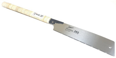 Shogun OK265RC Japanese Kataba Pull Saw For Rip Cuts 265mm Length