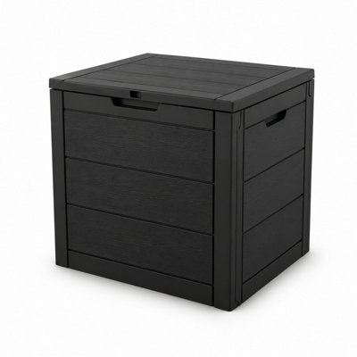 ShopnBits 132L Garden Storage Box Waterproof Outdoor Plastic Storage ...