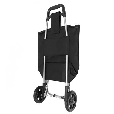 Shopping Trolley Folding Grocery Cart Portable Luggage Hand Cart Outdoor