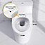 Short D Shape Toilet Seat 360x430 Slow Close Quick Release