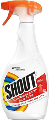 Shout Stain Removing Spray, 500 ml (Pack of 12)