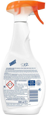 Shout Stain Removing Spray, 500 ml (Pack of 12)