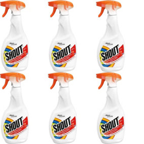 Shout Stain Removing Spray, 500 ml (Pack of 6)