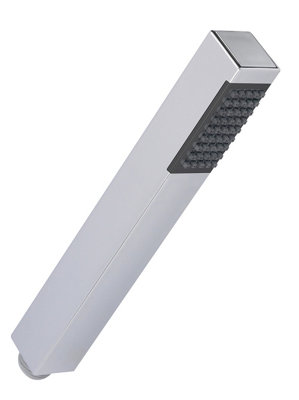 Shower Accessories Minimalist Square Single Setting Shower Handset - Chrome - Balterley