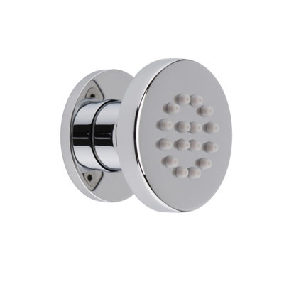 Shower Accessories Modern Round Body Jet - Chrome - Balterley