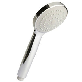 Shower Accessories Round Easy Clean Single Function Shower Handset - Chrome - Balterley