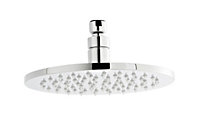 Shower Accessories Round LED Fixed Shower Head, 200mm - Chrome - Balterley