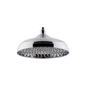 Shower Accessories Traditional Fixed Shower Head, 300mm - Chrome - Balterley