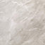 Shower & Bathroom (PVC) Wall Panels - Large Tile Grey Marble 2400mm x 1000mm