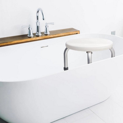 Shower Chair Height Adjustable Kitchen Tub Shower Seat Bathroom Bathtub Stool