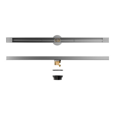 Shower Channel Stainless Steel L 70 cm Slim Channel with Swivel Odor ...