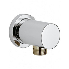 Shower Chrome Round Outlet Elbow