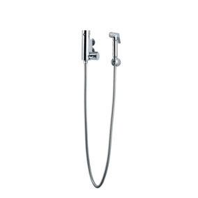 Shower Douche Kit With Thermostatic Mixing Valve & Brass Spray Shower Head + Hose