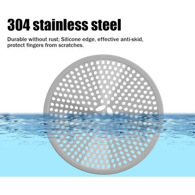 thumbnail image 2 of 2PCS Bathtub Drain Strainer - 2.79 Inch Shower Hair 2 of 9