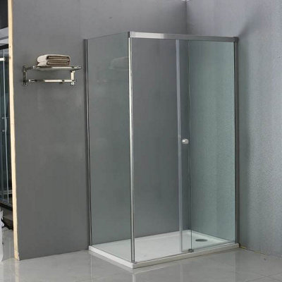 Shower Enclosure Clear Glass Sliding Shower Door 1000x760mm