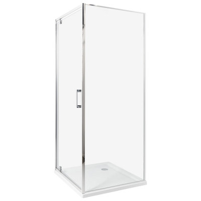 Shower Enclosure DARLI 700 x 700 x 1850 mm Silver