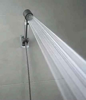 Shower head, high pressure water saving filter, 3 modes massage spray